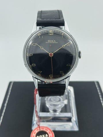 Doxa - Chronometer - Black Dial - Sans prix de réserve -