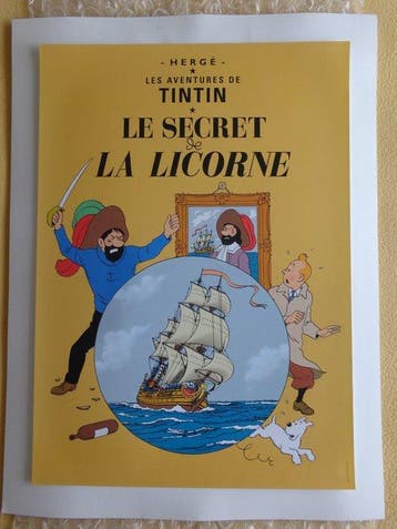 Tintin - Ensemble de 3 sérigraphies Hergé/Tintinimaginatio