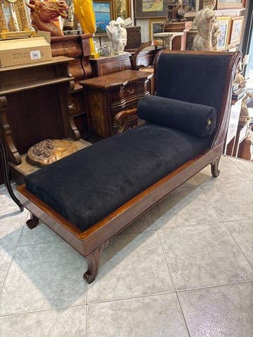 Chaise longue - Acajou