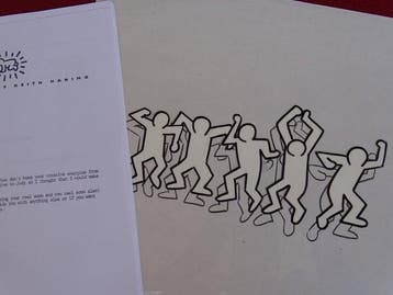 Keith Haring (1958-1990) - Outlines Dancing, Nieuw in verpakking