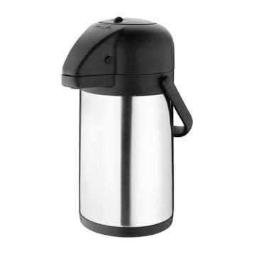RVS pompkan | 1,9L | 320(H) x 150(Ø)mm Olympia, Verzenden