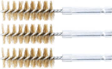 Bgs Technic Messingborstel 18 mm 6,3 mm (1/4) 3-dlg, Auto-onderdelen, Banden en Velgen, Verzenden, Nieuw