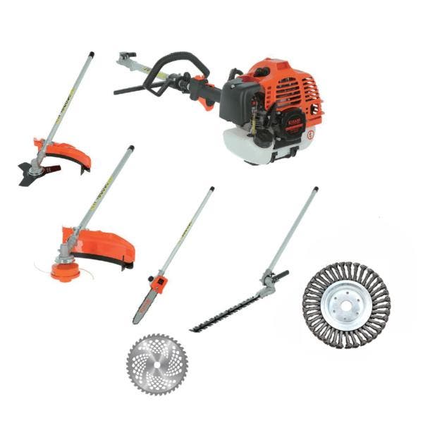 Kibani 6-in-1 Multitool Bosmaaier - 52 cc / 1.9 PK 2-takt, Jardin & Terrasse, Outils à main