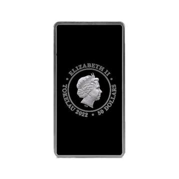 1 kilogram - Zilver .999 - 2022 1 Kilo $50 Tokelau Goddess