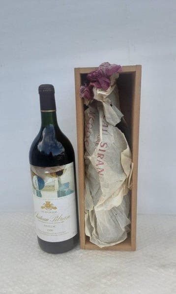 1990 Chateau Pibran & 1986 Chateau Siran - Pauillac, Margaux, Verzamelen, Nieuw