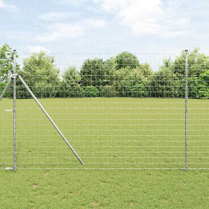 vidaXL Euro Hek 1,6 x 10 m PVC-gelaagd ijzer, Jardin & Terrasse, Clôtures de jardin, Envoi