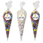 Fako Bijoux - 50x Cellofaan Puntzakken 30x16cm + 60 Stickers, Diversen, Cadeauverpakkingen, Verzenden, Nieuw