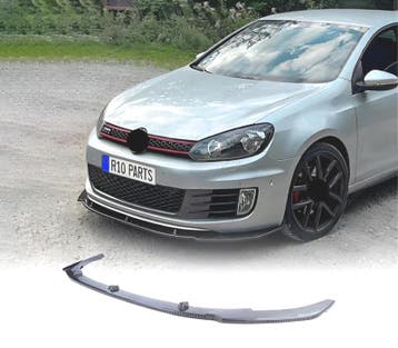 SPOILER LAME AVANT VOLKSWAGEN VW GOLF 6 GTI 09-13 CARBONE, Verzenden