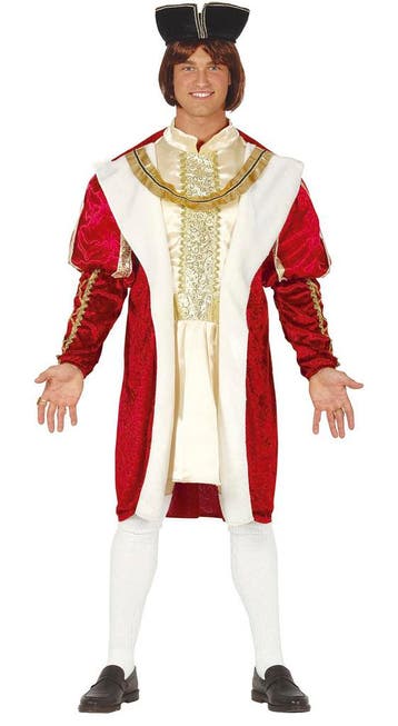 Koning Kostuum Heren L, Verzenden, Nieuw