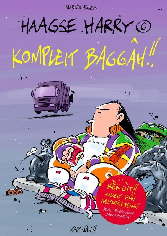 Kompleit baggah!! / Haagse Harry 9789080645349 M. Rueb, Boeken, Stripverhalen, Zo goed als nieuw, Verzenden