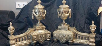 Openhaard accessoire - Brons - Koppel Andirons brons