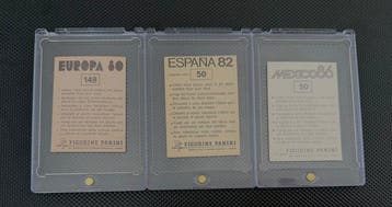 1980, 1982, 1986 Panini Europa 80, ESPANA 82 Paolo Rossi - 3, Nieuw