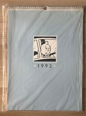 Kuifje - 4 - Kalenders - Herge / Moulinsart - 1992, Boeken, Nieuw