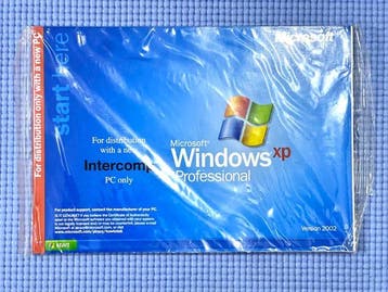 Microsoft Windows XP Professional - Computersoftware (3), Games en Spelcomputers, Nieuw