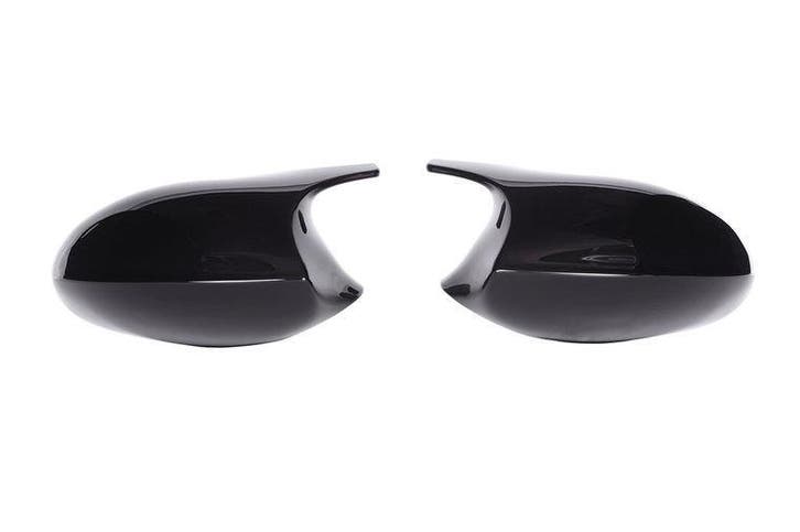 Spiegelkappen Glans Zwart Evo Look BMW 3 Serie E92 E93 B1898, Auto-onderdelen, Spiegels, Nieuw, BMW