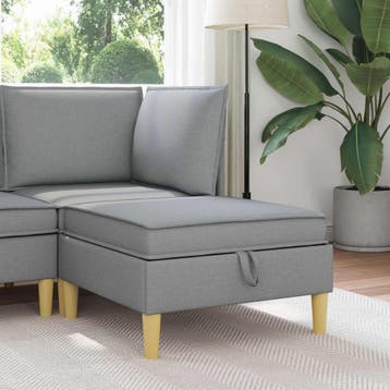 vidaXL Sofa met opslag Stof, Huis en Inrichting, Verzenden, Nieuw
