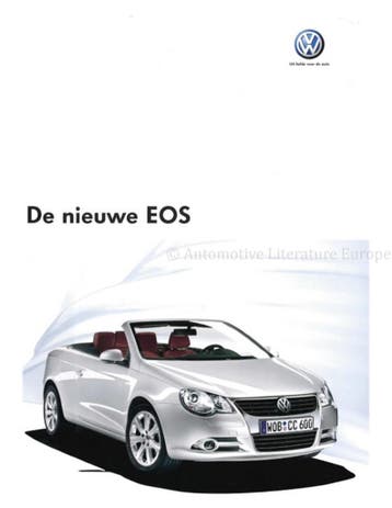 2006 VOLKSWAGEN EOS BROCHURE NEDERLANDS, Boeken, Nieuw