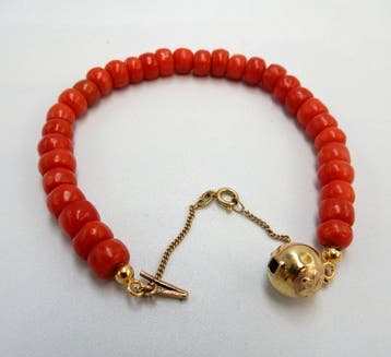 Zonder minimumprijs - Armband - 14 karaat Geel goud, Nieuw