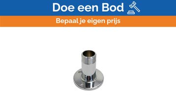 Bieden: Chrome Marine Antenna Base 3cm - Fixed Deck Mount f, Ophalen of Verzenden