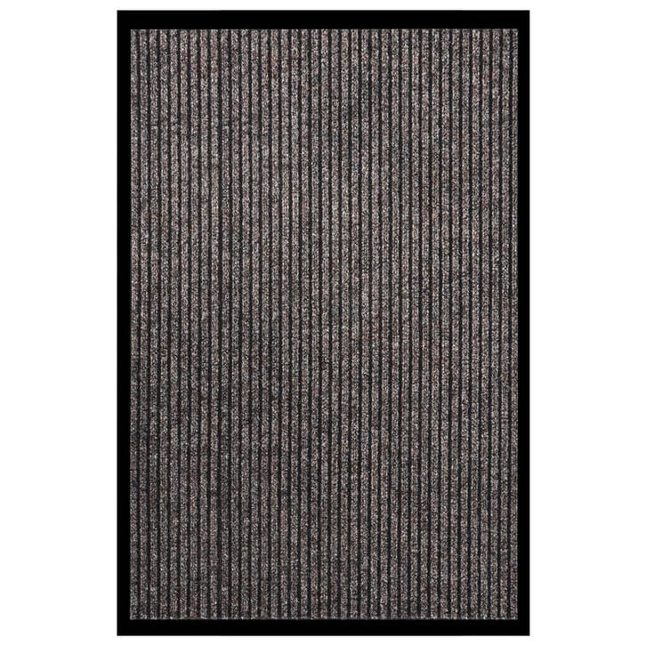 vidaXL Deurmat 80x120 cm gestreept beige, Tuin en Terras, Deurmatten, Nieuw, Verzenden