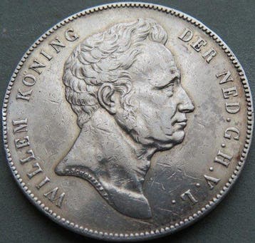 Nederland. Willem I. 2 1/2 Gulden 1840 schaars