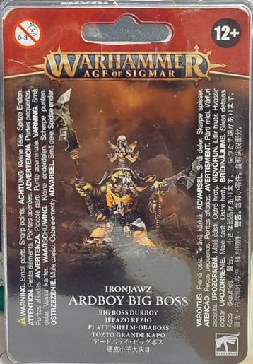 Ironjawz Ardboy Big Boss (Warhammer Age of Sigmar nieuw), Ophalen of Verzenden
