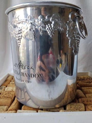 Secchiello per Champagne Moët & Chandon in Metallo - Modello