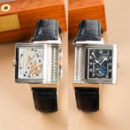 Jaeger-LeCoultre - Reverso Grande Taille Sun Moon Night &, Handtassen en Accessoires, Horloges | Heren, Nieuw