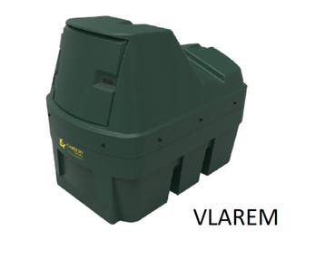 Dieseltank Carbery Vlarem premium 1350 ltr horizontaal, Verzenden, Nieuw