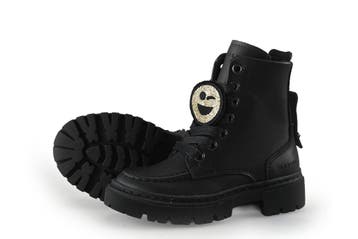 Nubikk Veterboots Meisjes in maat 23 Zwart, Kinderen en Baby's, Verzenden, Jongen of Meisje, Nubikk, Schoenen