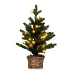 2dekans | Coast Verlichte Kunstmatige Minikerstboom in Pot –, Ophalen of Verzenden, Nieuw
