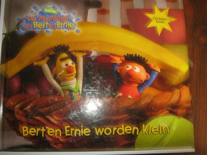 Bert & Ernie omkeerboek 9789048002979, Boeken, Kinderboeken | Kleuters, Gelezen, Verzenden