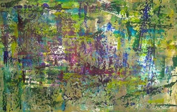 Bri Debernardi - SECRET GARDEN- XXL ABSTRACT