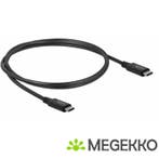 DeLock 86979 USB4 Gen 3x2 40Gbps 100W USB Type-C 0.8m, Computers en Software, Verzenden, Nieuw