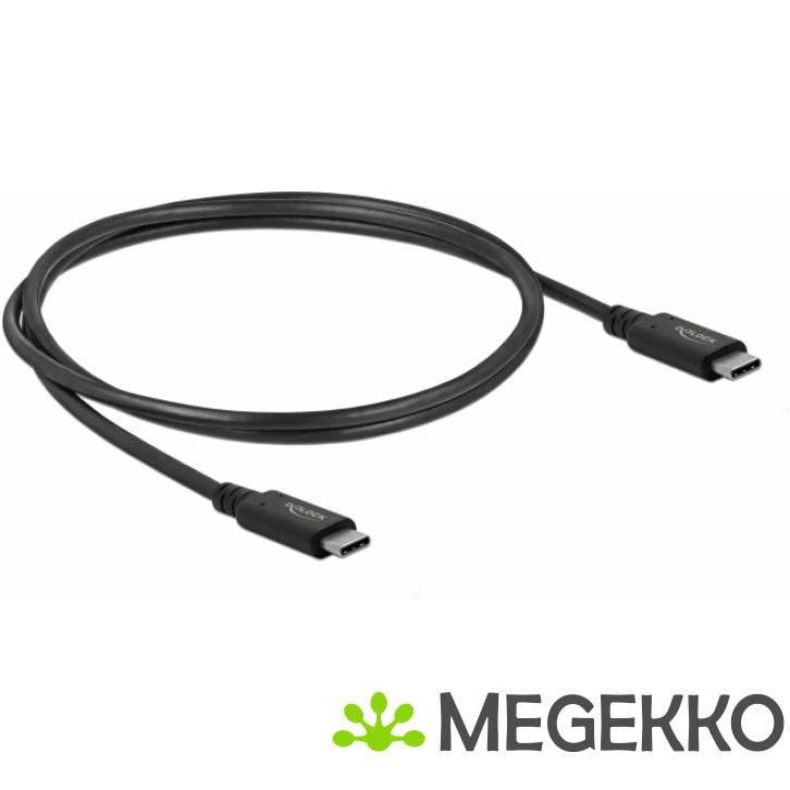 DeLock 86979 USB4 Gen 3x2 40Gbps 100W USB Type-C 0.8m, Informatique & Logiciels, Ordinateurs & Logiciels Autre, Envoi