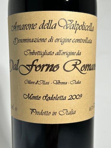 2009 Romano Dal Forno, Monte Lodoletta - Amarone della