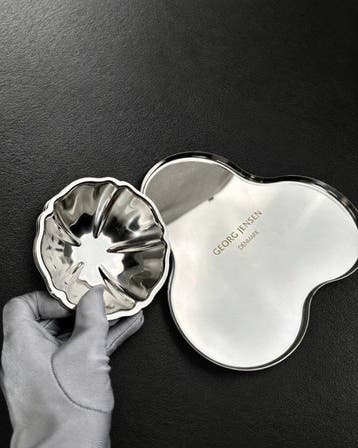 Georg Jensen - Bord (4) - Gourd-shaped tray + petal flavor