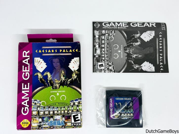 Sega Game Gear - Caesars Palace - USA, Games en Spelcomputers, Games | Nintendo GameCube, Gebruikt, Verzenden