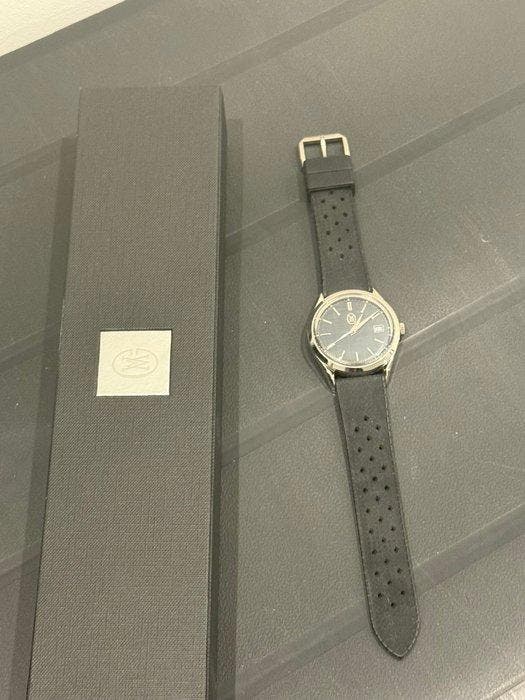 Marc Gebauer - Black Linnen - 262/300 - Homme - 2026, Handtassen en Accessoires, Horloges | Heren