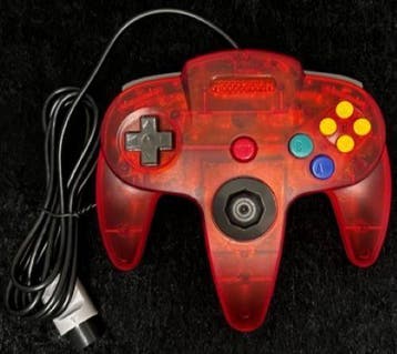 N64 Controller Crystal Rood Transparant Nintendo 64 Nieuw, Games en Spelcomputers, Verzenden, Nieuw