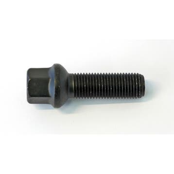 H&R Wielbout bolkonisch R14 M14x1.50 - Lengte 68mm - Zwart, Auto-onderdelen, Verzenden, Nieuw