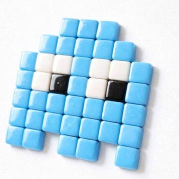 nLm - Pac-Man Blue (Ghost) • Mosaic • 22/50