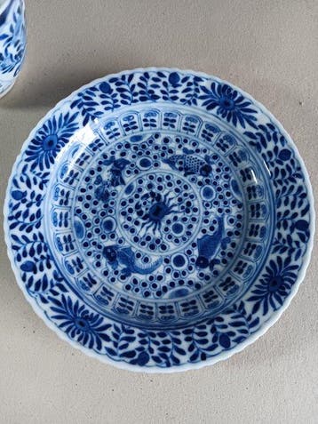 Set theekopjes (3) - Porselein - Qianlong-periode, XVIIe