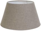 2dekans | Light & Living - Lampenkap DARK LINEN - 25x18x14cm, Huis en Inrichting, Ophalen of Verzenden, Nieuw