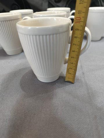 Wedgwood - Koffie- en theeservies (6) - Windsor - Porselein