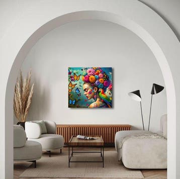 Favialis Dias (XXI) - Frida Kahlo., Antiek en Kunst