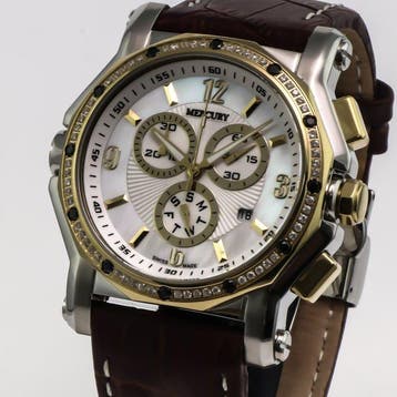 Mercury - Swiss Made Chronograph Watch - ME1070-SGL-S-7 -