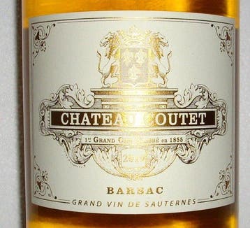 2019 Château Coutet - Sauternes, Barsac 1er Grand Cru Classé, Nieuw