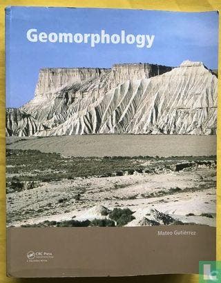 Gutiérrez, Mateo - Geomorphology - 2013, Livres, Nature, Envoi