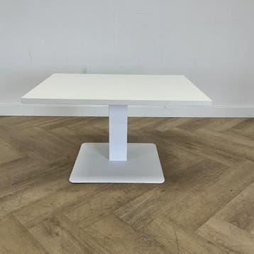 Twimform salontafel 60x80 cm, wit, Huis en Inrichting, Tafels | Salontafels, Gebruikt, Metaal